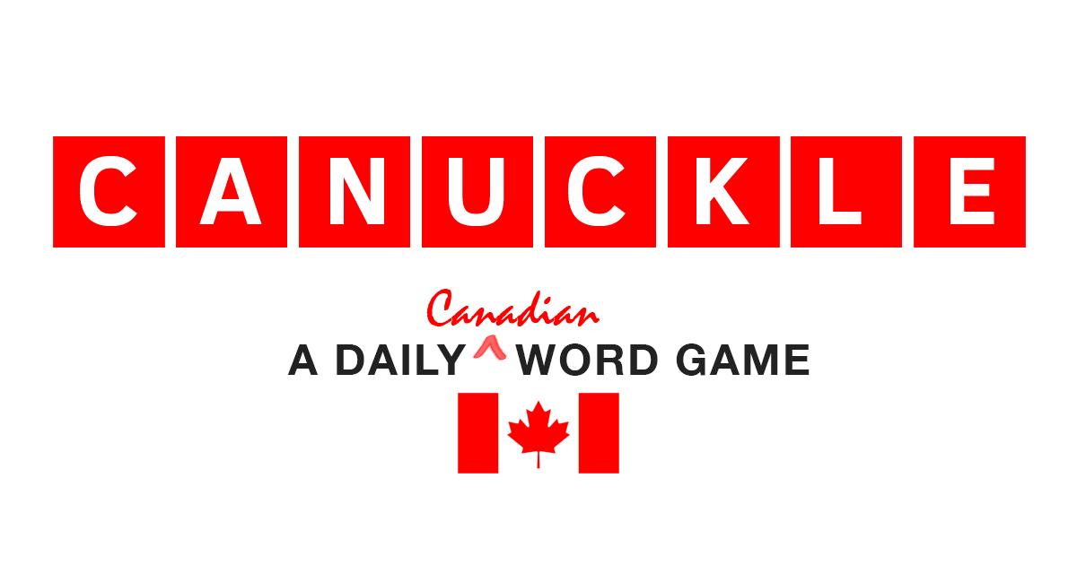 Canuckle - Play Canadian Wordle Game